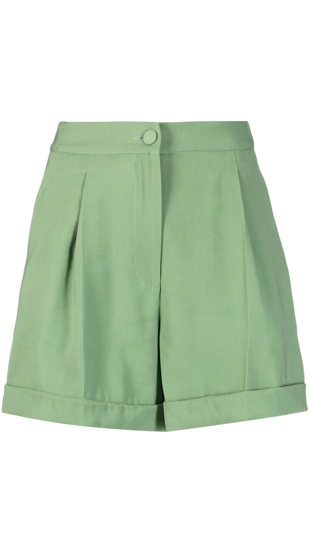 Federica Tosi high-waisted pressed-crease shorts