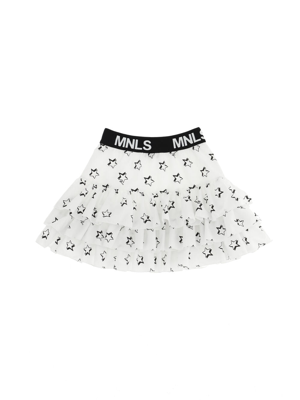 Monnalisa - Star print poplin skirt