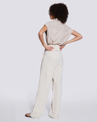 Iro Paris -  Apollonia Belted Wide Leg Trousers