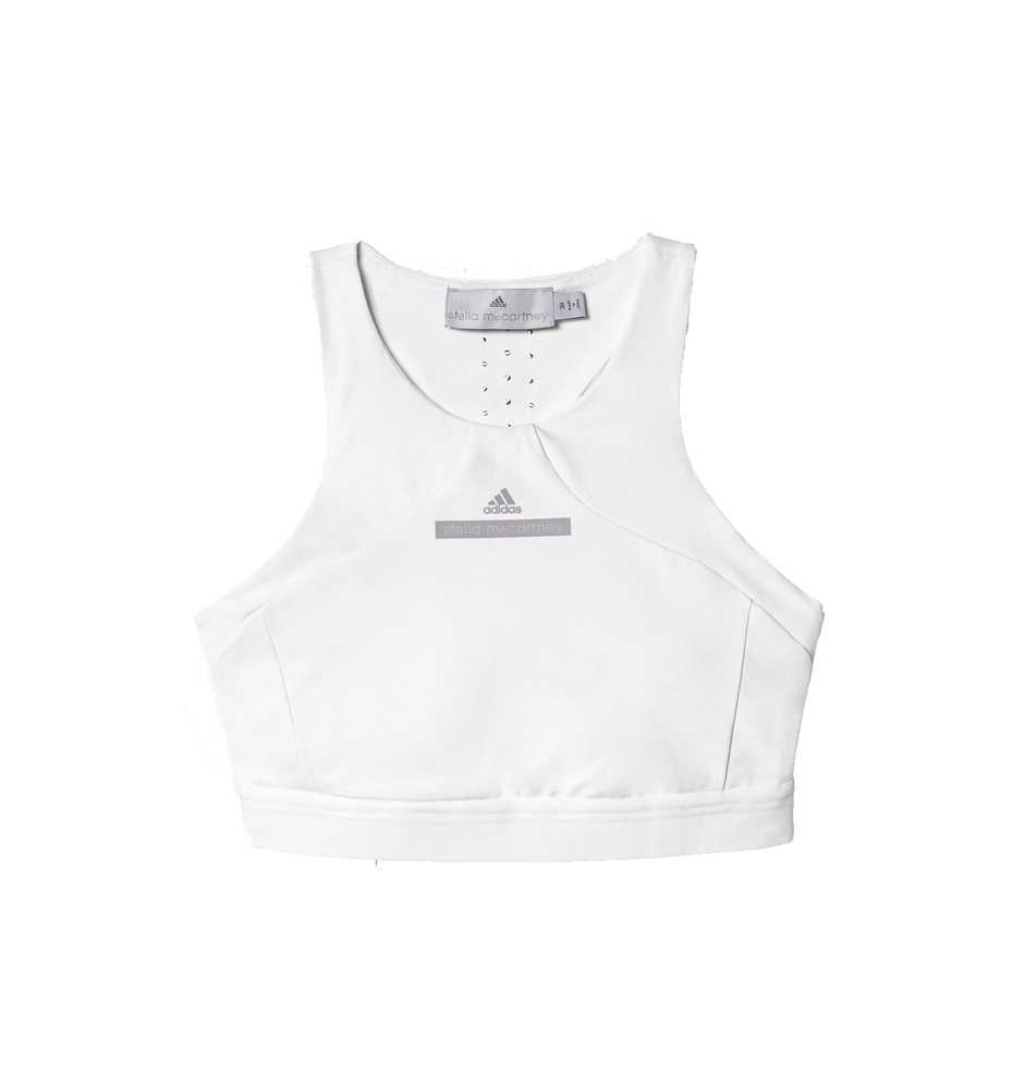 Adidas Stella McCartney - White running crop top