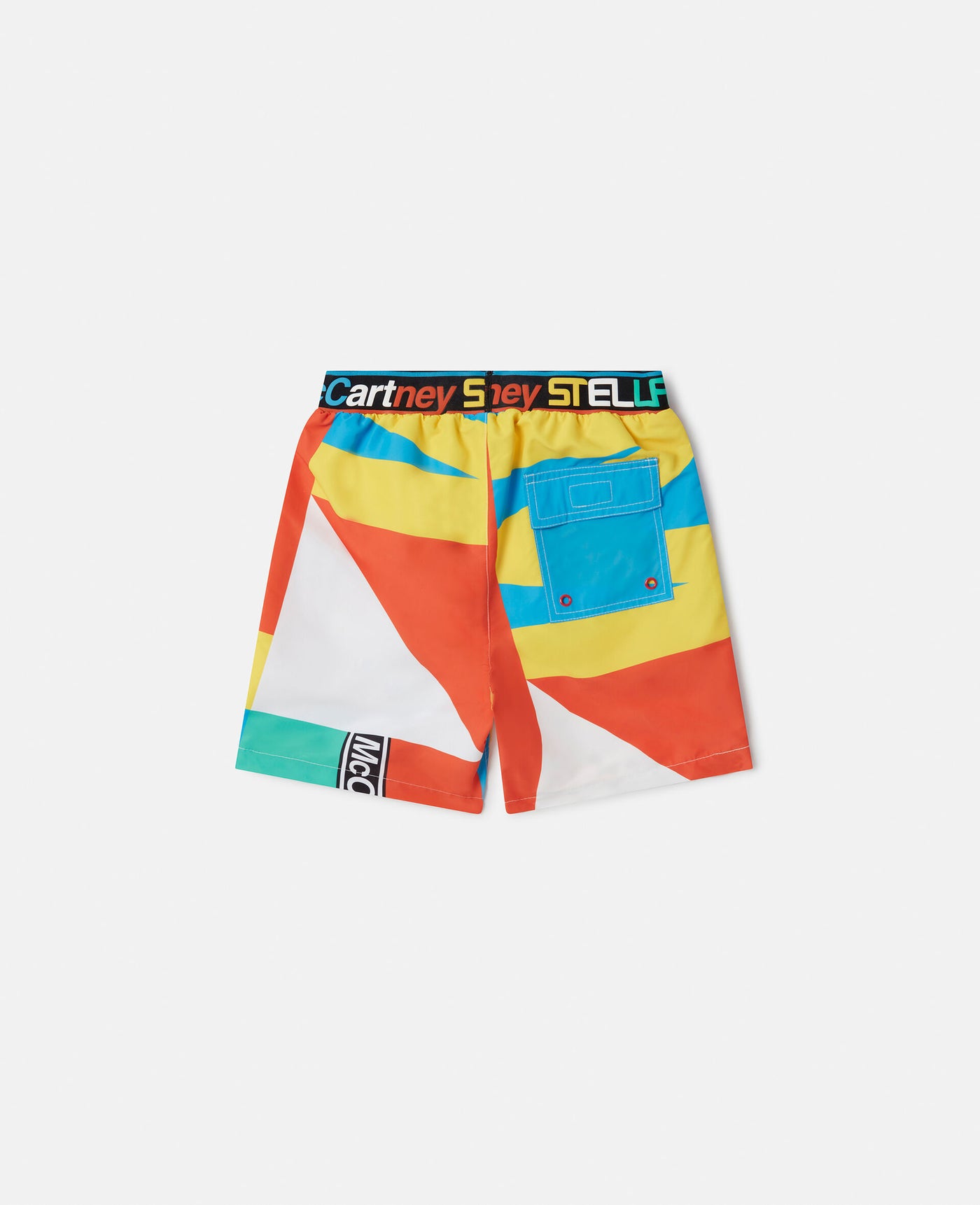 Stella McCartney Kids - Geometric Print Active Swim Shorts