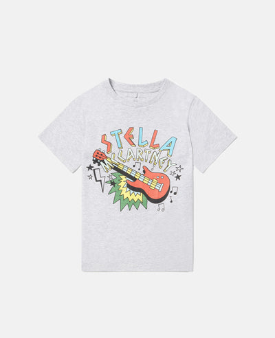 Stella McCartney Kids - Stella Logo Rock Guitar Print T-Shirt