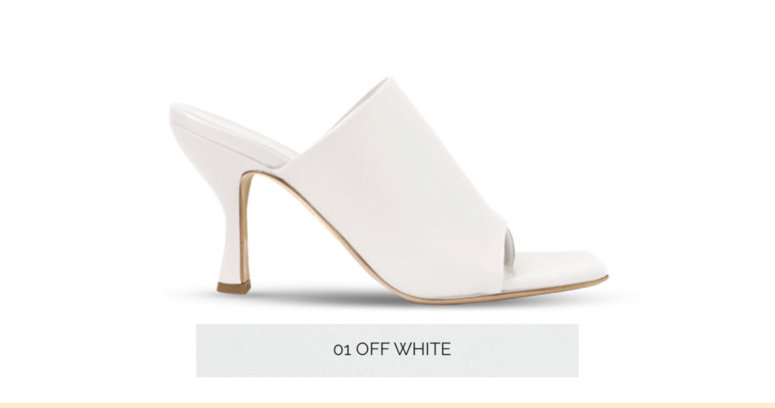 Gia X Pernille Teisbaek - Flip Flop Mule in Off White