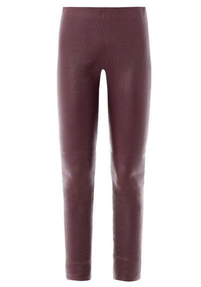 Theory stretch leather leggings