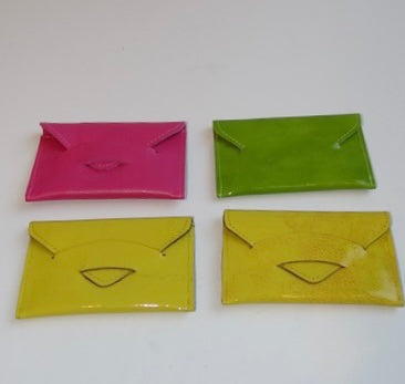 FANI XENOPHONTOS LEATHER CARD HOLDER