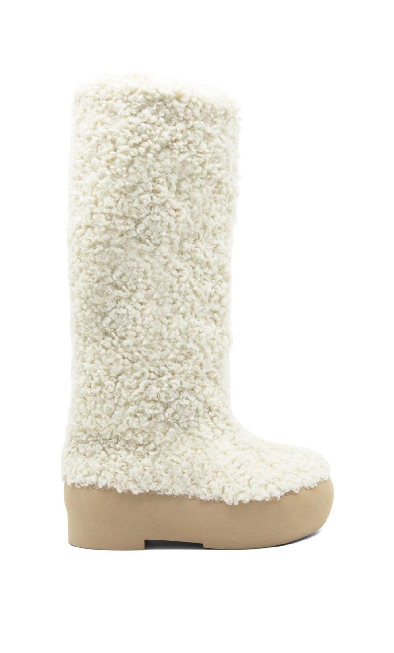 Gia Borghini Faux shearling snow boot