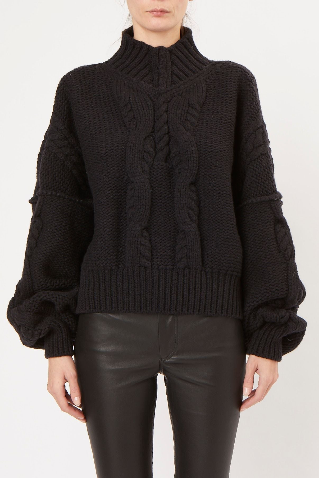 Iro Paris - Lyme Oversized Knit Turtleneck Sweater