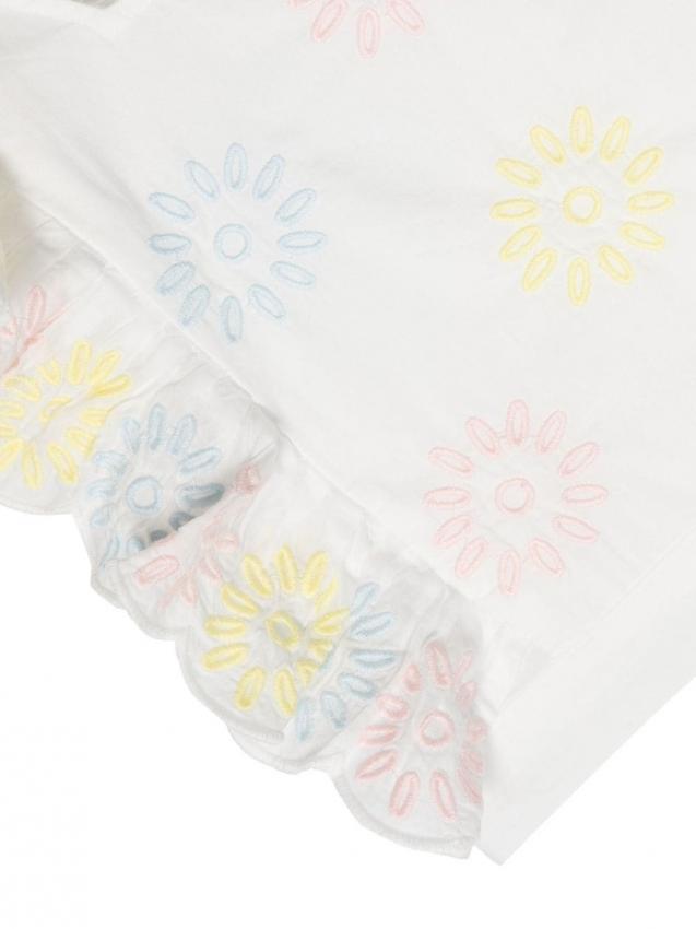 Stella McCartney Kids - Embroidered Ruffle Top