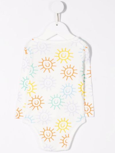 Stella McCartney Kids - Sun-print cotton babygrow set